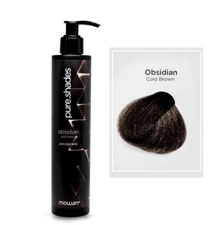 Pure Shades färginpackning  Obsidian cold brown