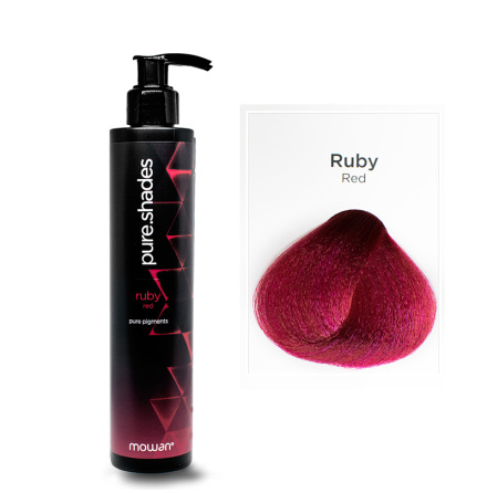 Pure Shades färginpackning | Ruby red