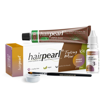 Hairpearl Tinting Kit Mini Nougat brun