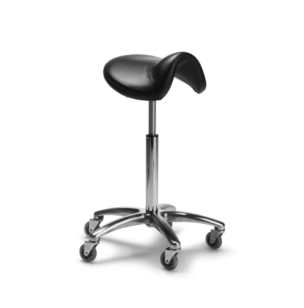 Salon saddle stool